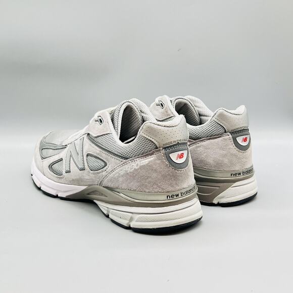 New Balance Shoes Men 13 Gray Suede 990v4 Road Running Athletic Sneaker Made USA main image 5